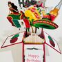 Mexico Themed 3D Birthday Card, thumbnail 1 of 7