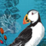 Puffin Greetings Card, thumbnail 2 of 2