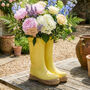 Personalised Large Welly Boots Plant Pot Gift, thumbnail 4 of 12