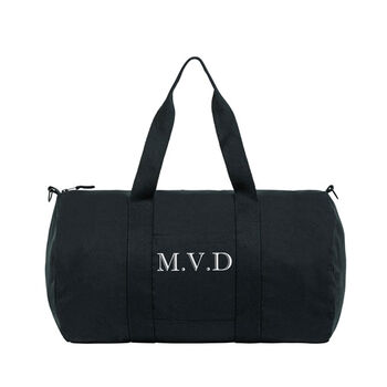 Personalised Initials Weekend, Holiday, Gym Duffle Bag, 3 of 8