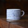 'Lacuna' Handmade Ceramic Mug, thumbnail 4 of 6