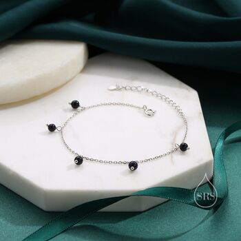 Dark Blue Sandstone Bracelet, 4 of 10