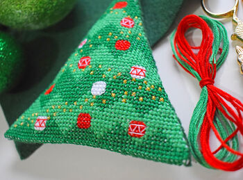 Stitch Your Own Christmas Tree Craft Kit, 5 of 6