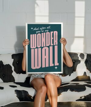 Wonderwall Inspired Print, 4 of 5