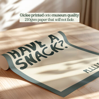 Can I Have A Snack Please? Funny Print, 8 of 10