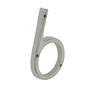 House Numbers In Nickel Finish, thumbnail 9 of 11