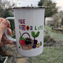 'The Good Life' Large Enamel Mug, thumbnail 5 of 5