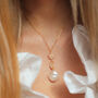 Bronte Pearl Drop Necklace, thumbnail 3 of 7