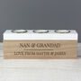 Personalised Wooden Tea Light Storage Box, thumbnail 9 of 11