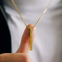 Personalised Bar Necklace, thumbnail 1 of 6