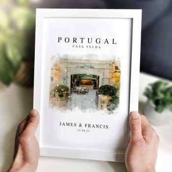Personalised Wedding Venue Print, 10 of 12