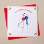 'To My Husband At Christmas' Button Card, thumbnail 5 of 6