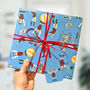 Circus Wrapping Paper And Gift Tags, thumbnail 1 of 2