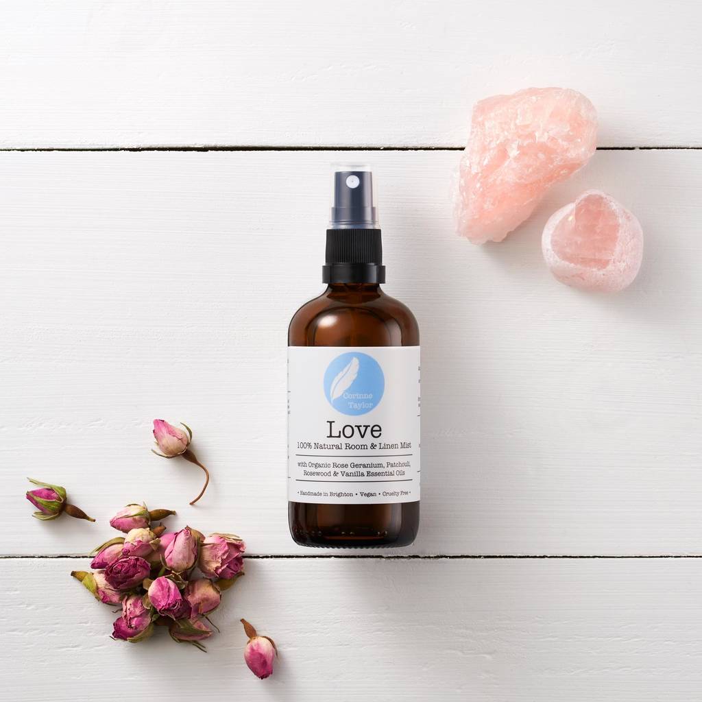 love aromatherapy room and linen mists by corinne taylor