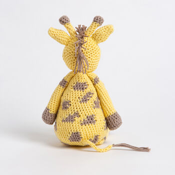 Belle The Giraffe Cotton Intermediate Crochet Kit, 4 of 6