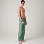 Men's 'Green Flash' Stripe Crisp Cotton Pyjama Trousers, thumbnail 2 of 4