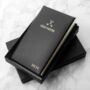 Personalised Embossed Luxury Leather Golf Note Book, thumbnail 3 of 7