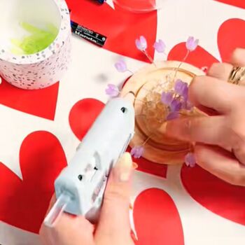 Personalised Faux Tulip LED Light Glass Dome, 6 of 6