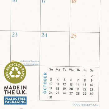 2027 Wall Calendar | Ocean Aerials By Nina Brooke, 5 of 6