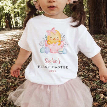 First Easter Chick T Shirt Gift, 7 of 12