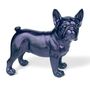 Standing French Bulldog Figurine, Purple Sparkle Finish, thumbnail 2 of 7