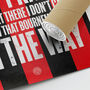 Bournemouth Afc 'We're On Our Way' Football Song Print, thumbnail 3 of 3