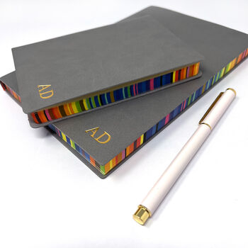 Rainbow Personalised Journal Notebook, 5 of 9