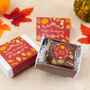 'Thanksgiving' Gluten Free Mini Brownie Gift Box, thumbnail 1 of 3
