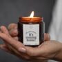 England Euro 2024 Gift, It's Coming Home Candle With Matches, Football Gifts, thumbnail 2 of 12