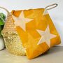 Simply Stars Scarf In Mustard, thumbnail 3 of 3
