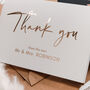 Personalised Wedding Day Thank You Cards, thumbnail 6 of 9