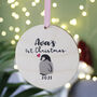 Penguin Baby First Christmas Tree Decoration, thumbnail 8 of 8