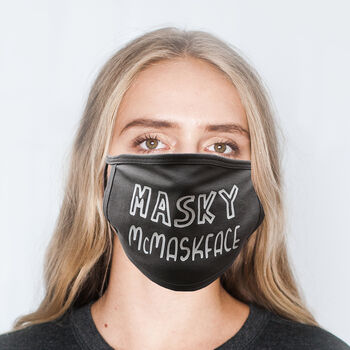 Unisex Slogan Face Mask, 2 of 5
