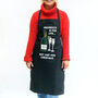 'Prosecco Is For Life' Christmas Apron, thumbnail 2 of 5