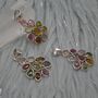 Mixed Tourmaline Pendant: Sterling Silver, thumbnail 7 of 8