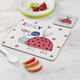 Personalised Children's Pastel Ladybird Placemat Set, thumbnail 5 of 6