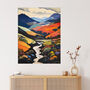 Brecon Beacons Beauty Wales Autumnal Wall Art Print, thumbnail 1 of 6