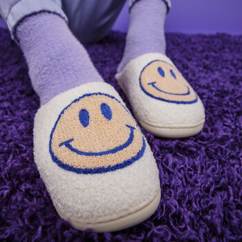 Smiley Face Slippers, 6 of 12