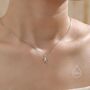 Blue Footed Boobie Bird Pendant Necklace, thumbnail 2 of 12