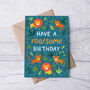 Any Age Lion Birthday Card, Boys, Kids Age Birthday Card, thumbnail 1 of 7