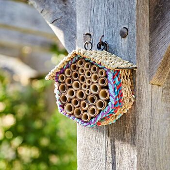Hexagonal Recycled Cotton Insect And Bee House, 2 of 4