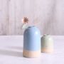 Handmade Stone Medium Ceramic Vase, thumbnail 2 of 11