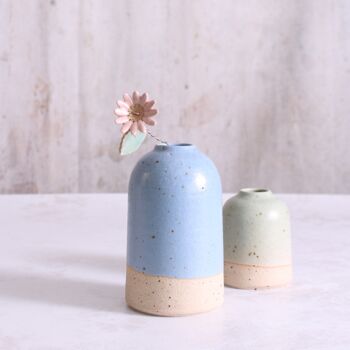 Handmade Stone Medium Ceramic Vase, 2 of 11