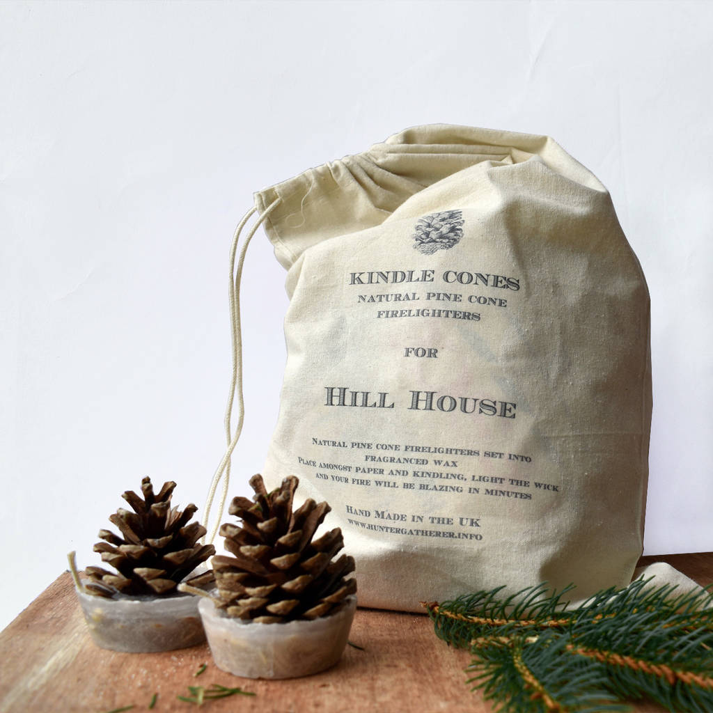 Personalised Bag Of Kindle Cone Firelighters, 1 of 5