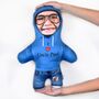 I Love Keyring Hoodie Choose Your Colour Personalised Mini Me® Doll, thumbnail 4 of 9