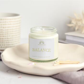 Balance Sage Sea Salt Scented Soy Candle⎜Christmas Gift, 3 of 4