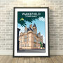 Wakefield Town Hall, West Yorkshire Print, thumbnail 1 of 5