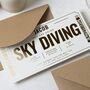 Personalised Skydiving Birthday Gift Voucher, thumbnail 4 of 9