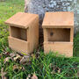 Set Of Two Wooden Robin Bird Houses, thumbnail 2 of 4