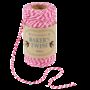 Full Spool Bakers Twine In Pink And White, thumbnail 3 of 3